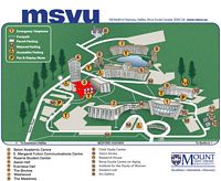 Map of MSVU