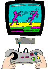 (Image: A video game being played.)