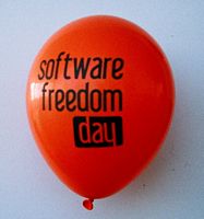 Software Freedom Day balloon