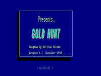 (Image: The load screen for Gold Hunt)