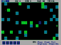 (Image: A screen shot of the first level in Gold Hunt.)