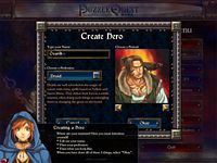 (Image: Hero creation screen.)